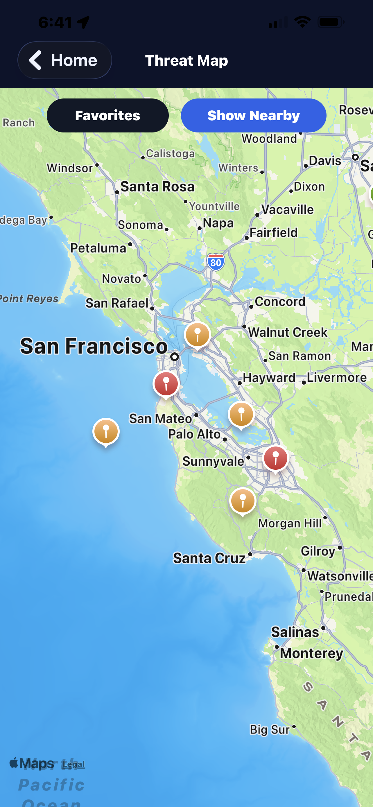 Threat Map